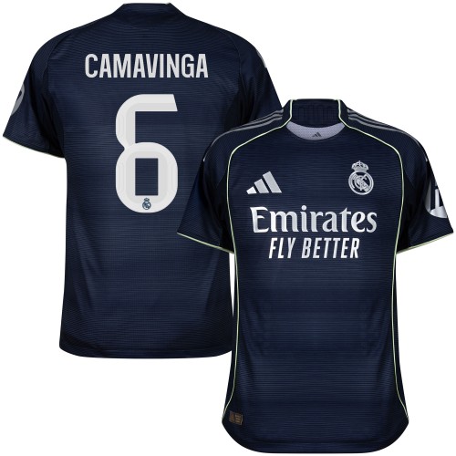 Real Madrid Bortatröja Camavinga 6 2025–2026 Real Madrid Bortatröja Camavinga 6 2025–2026